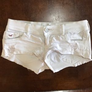 White Hollister Shorts